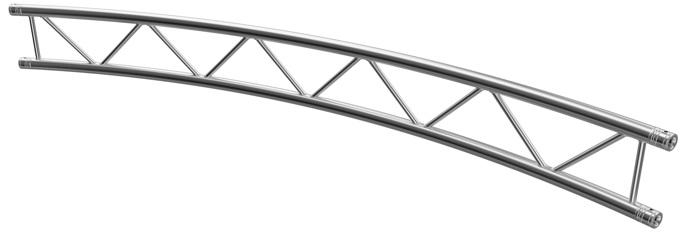 Global Truss Traverse F32 Kreisstück für Ø 7,0 m 45° V 2-Punkt Traverse vertikal aus Aluminium (GT-F32R35-45V) Bild-01