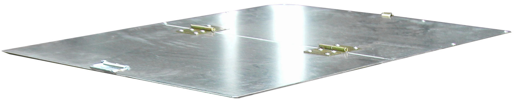 Bauer Deckel verzinkt Kippbehälter BSK|BSL 55 2-teiliger Deckel für Stapelkippbehälter - Stahl verzinkt (BA-4420-02-0800) Bild-01