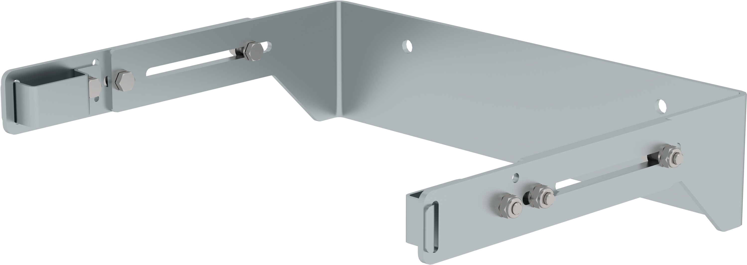 Günzburger Steigleitern Wandhalter U-Bügel verstellbar 375 - 500 mm