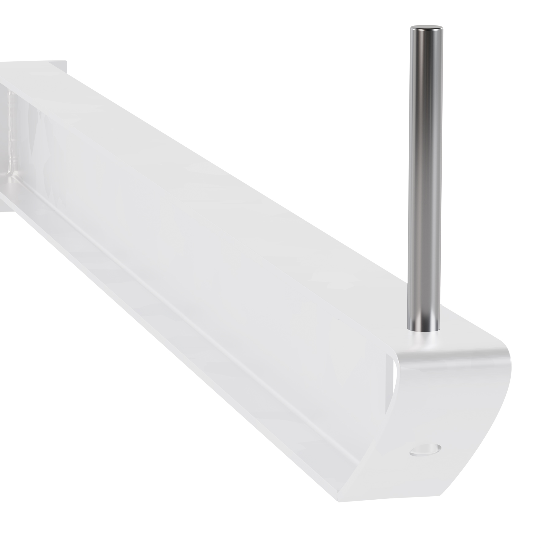 Regalwerk KARL HEAVY Abrolldorn verzinkt - 150 mm Sicherungsdorn zum einstecken für KARL HEAVY Kragarm  (RW-B6-12515-E) Bild-01