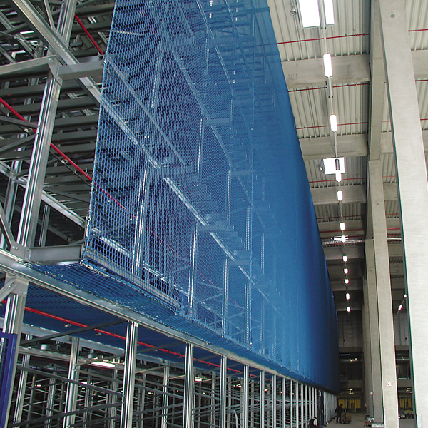 Vorschau: Huck Regal-Sicherheitsnetz MW 45 | Ø 3,0 mm - 2,80 x 6,00 m blau