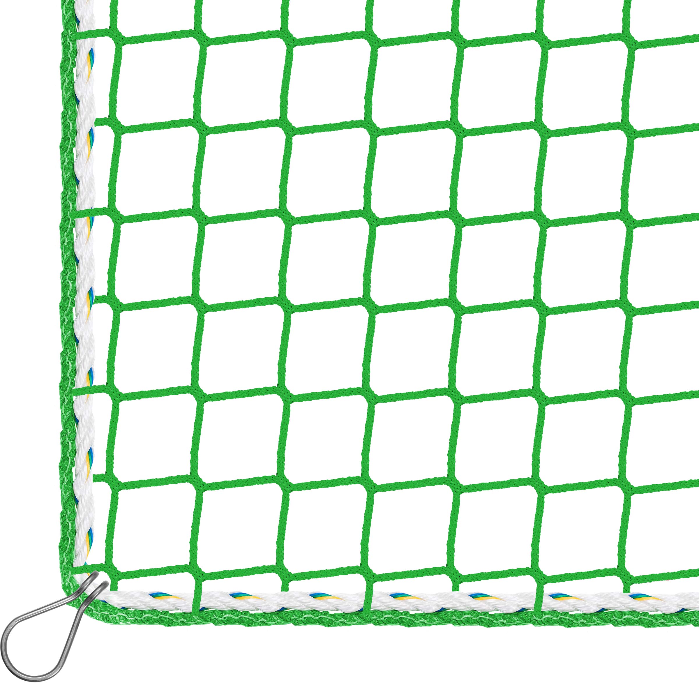 Huck Auffangnetz mit Kauschenbügel 5,00 x 10,00 m grün