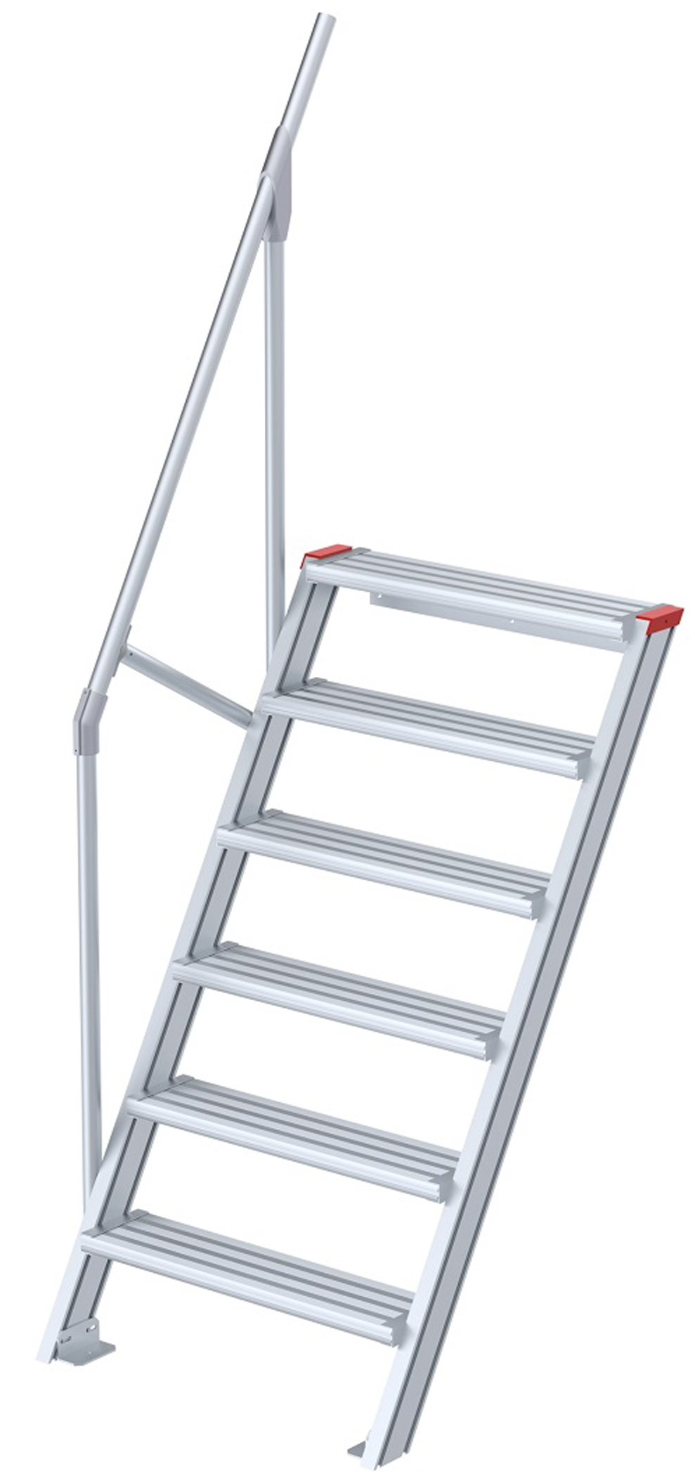 euroline Alu-Treppe 60° 6 Stufen - 800 mm