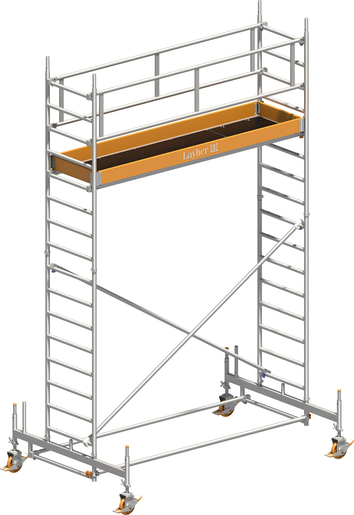 Fahrgerüst Layher Uni Standard 1103 mit Standleiter-Optimierung