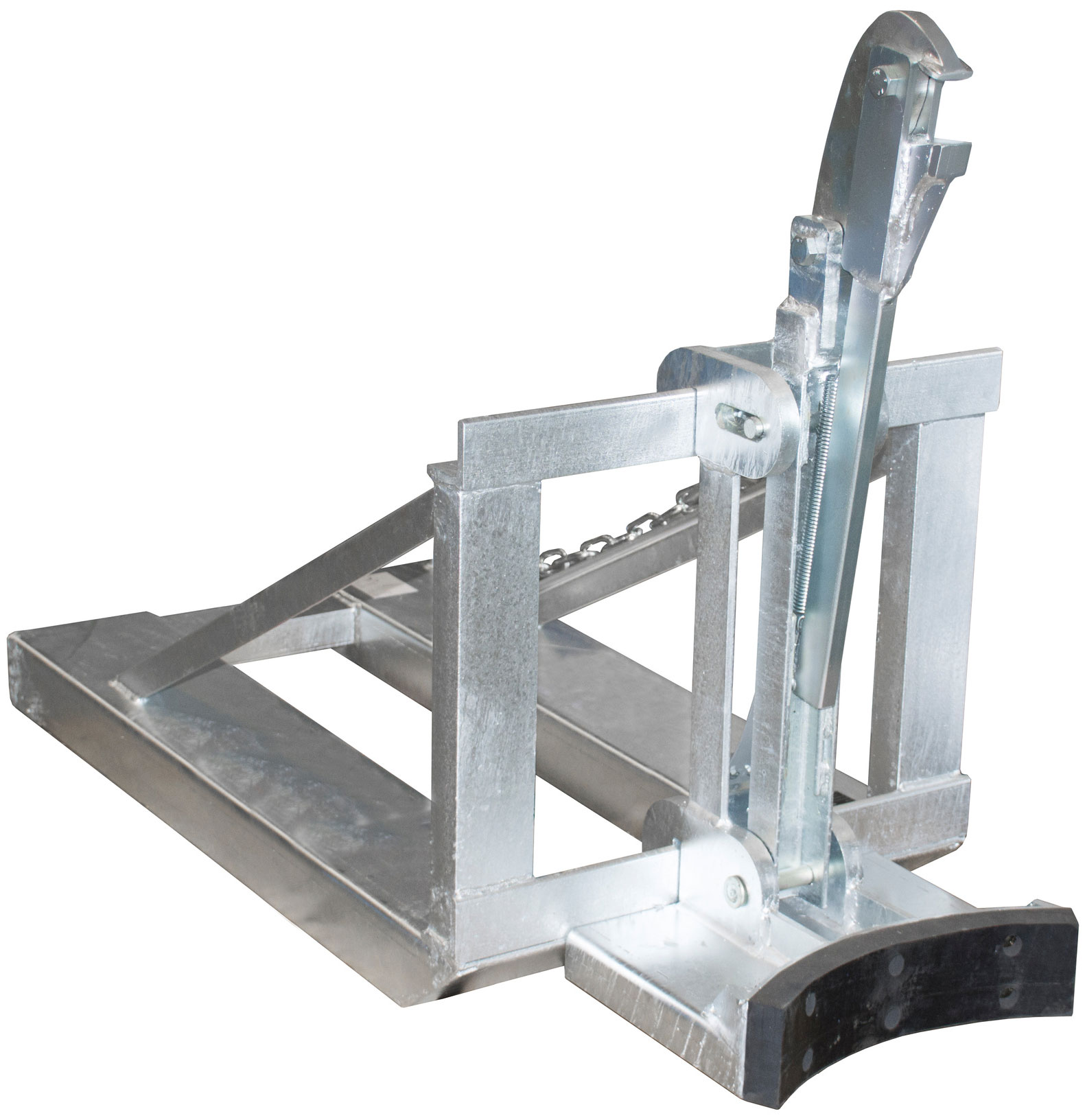 Bauer Fasslifter RS-I|M - verzinkt Transporthilfe für 1 Fass 200 Liter - schmale Auflage - Fassheber Stahl verzinkt (BA-4408-07-0000-7) Bild-01