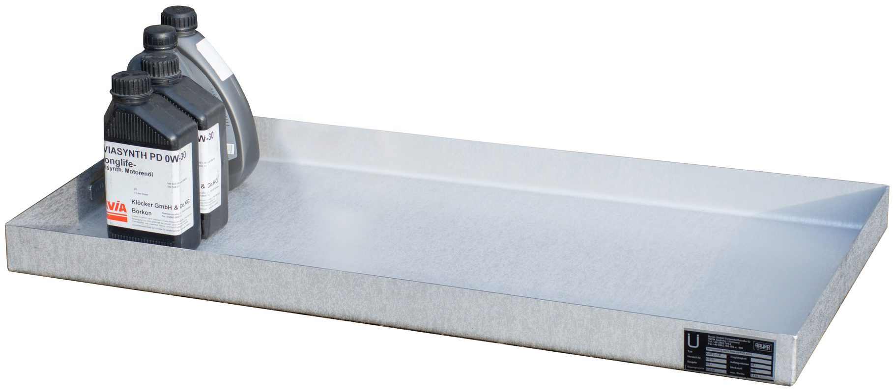 Bauer Kleingebindewanne Edelstahl KGW 2 V4A  (BA-4473-59-0000-11) Bild-02