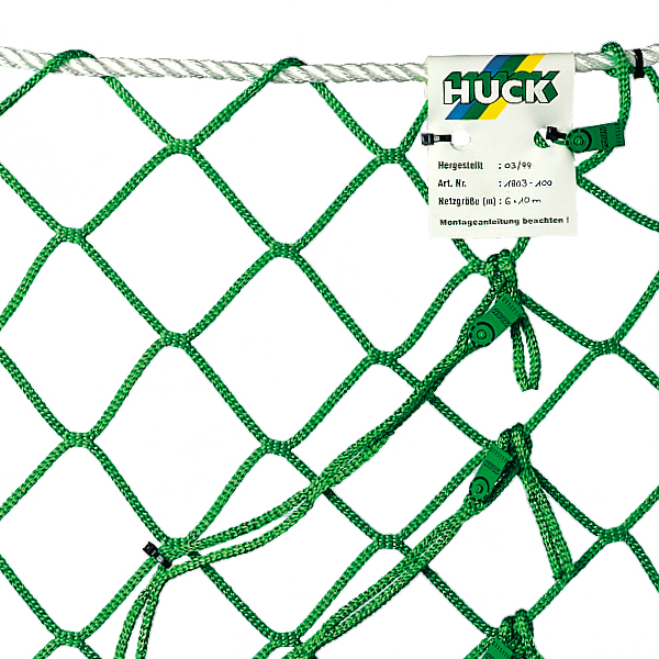 Huck Auffangnetz rhombisch 7,50 x 15,00 m grün