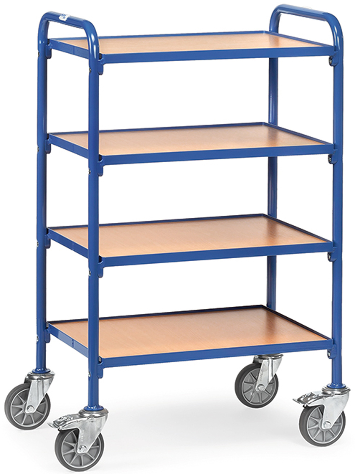 Fetra Beistellwagen mit Holzplattformen 630 x 470 mm