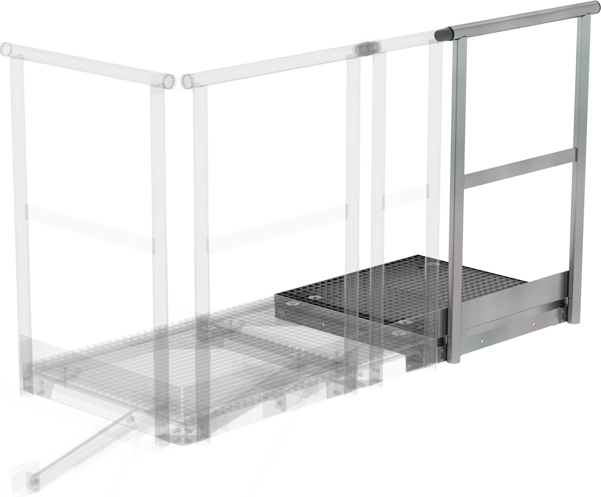 Günzburger Erweiterungspodest 800 x 800 mm