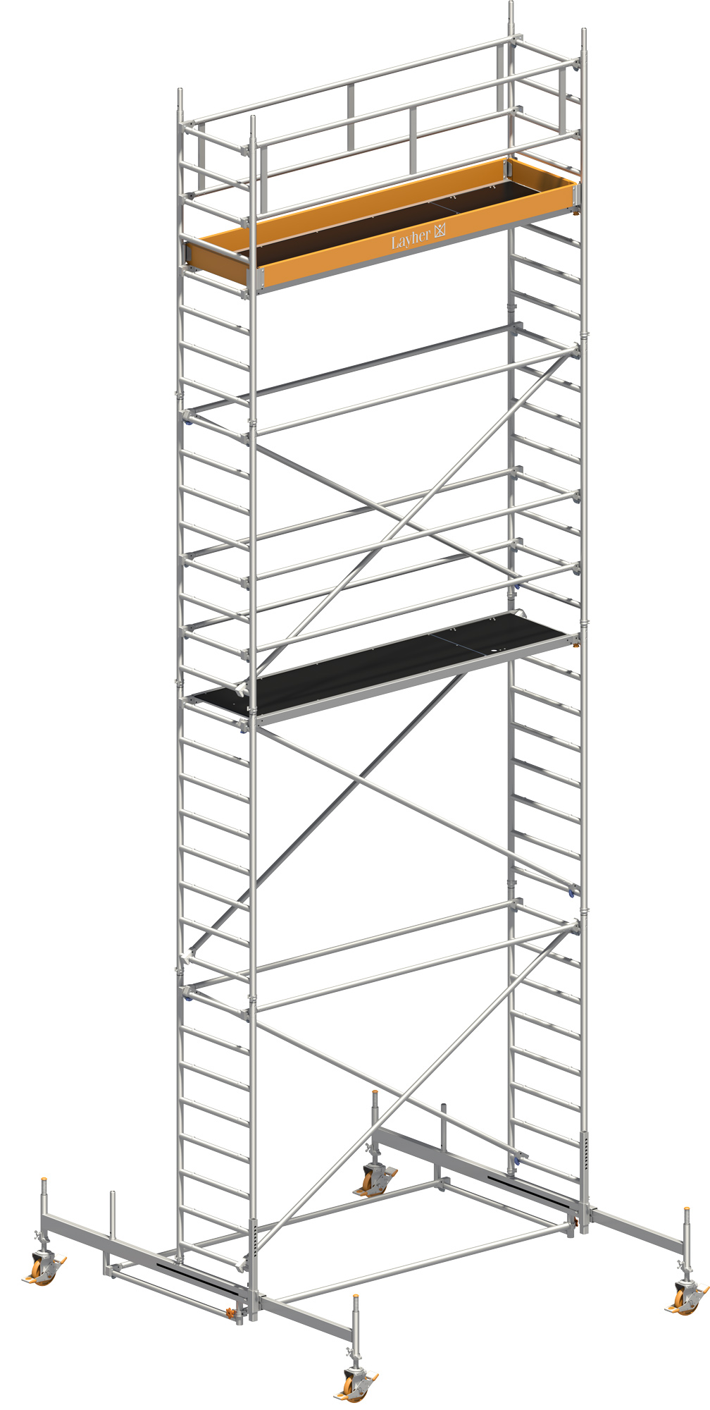 Fahrgerüst Layher Uni Standard 1107 mit Standleiter-Optimierung