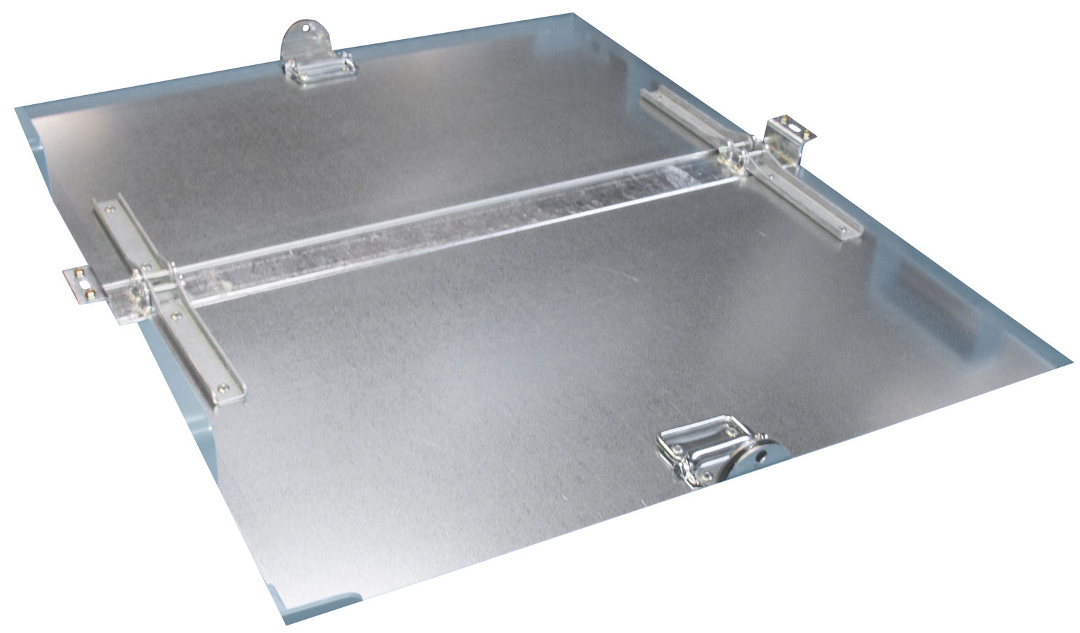 Bauer Deckel verzinkt Klappbodenbehälter FB 1000 2-teiliger Deckel für Klappbodenbehälter - Stahl verzinkt (BA-4417-33-0300) Bild-01