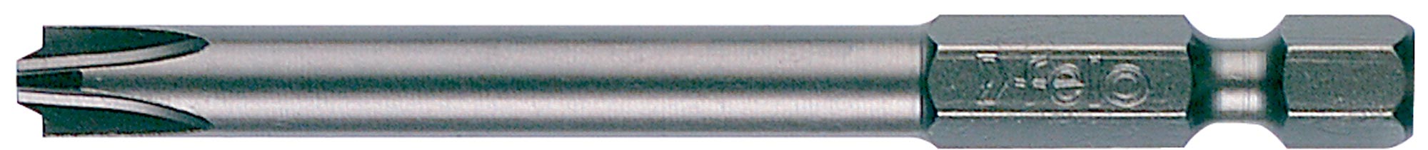 Felo Industrie Bit E 6,3 Kreuzschlitz H 1 x 73 mm - VE 5 Stück Kreuzschlitz PlusMinus H Schrauben Bit - Industrie Serie (FL-03210110-VE5) Bild-01