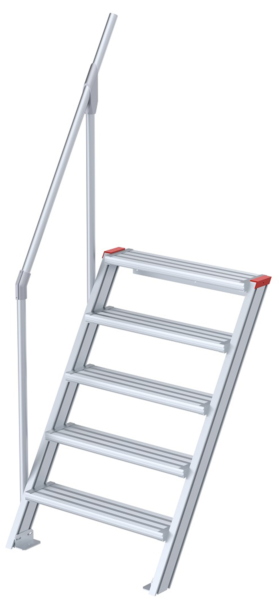 euroline Alu-Treppe 60° 5 Stufen - 800 mm