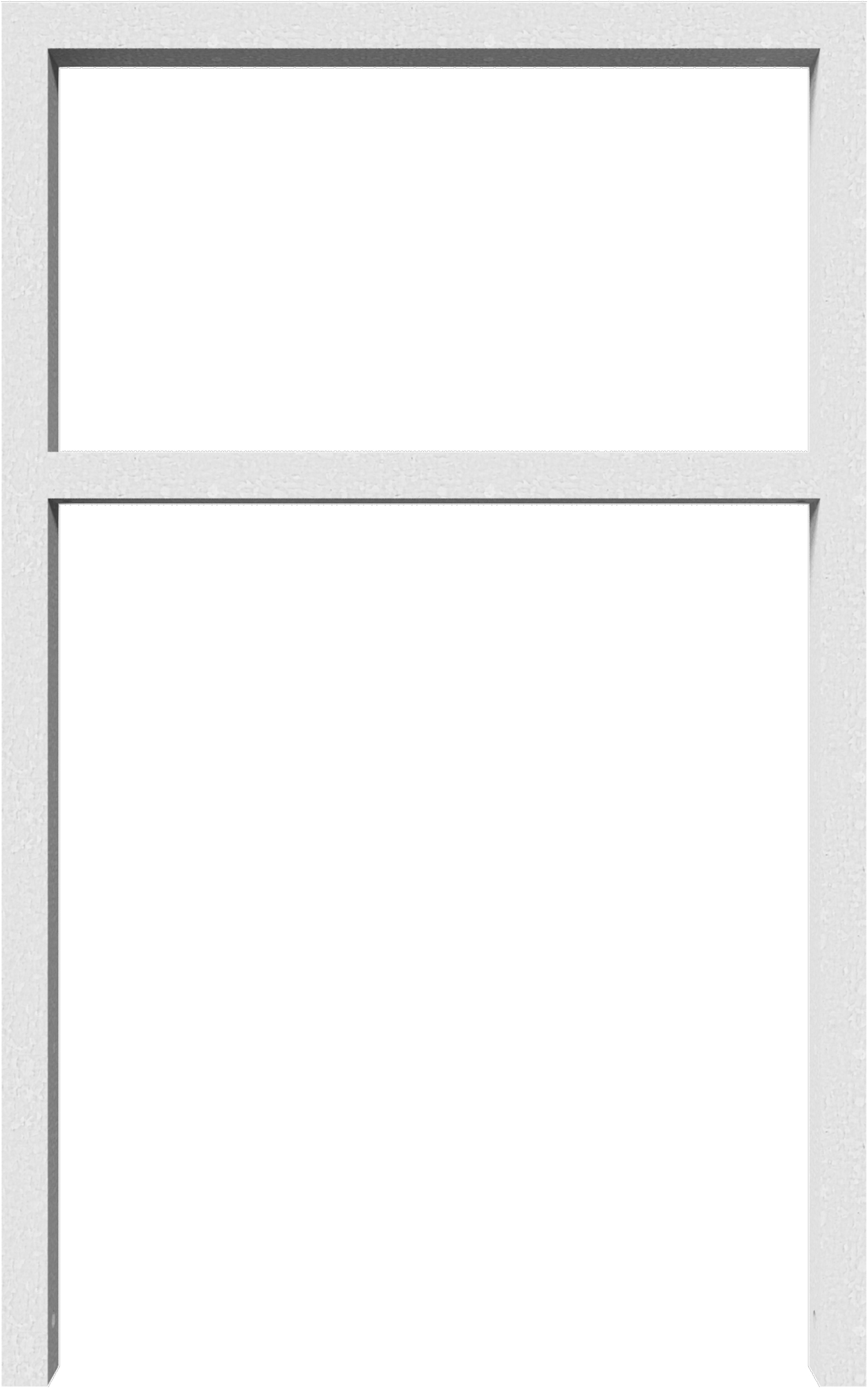 Schake Anlehnbügel Stahl mit Querholm OE 60 x 40 mm verzinkt - 750 x 1200 mm