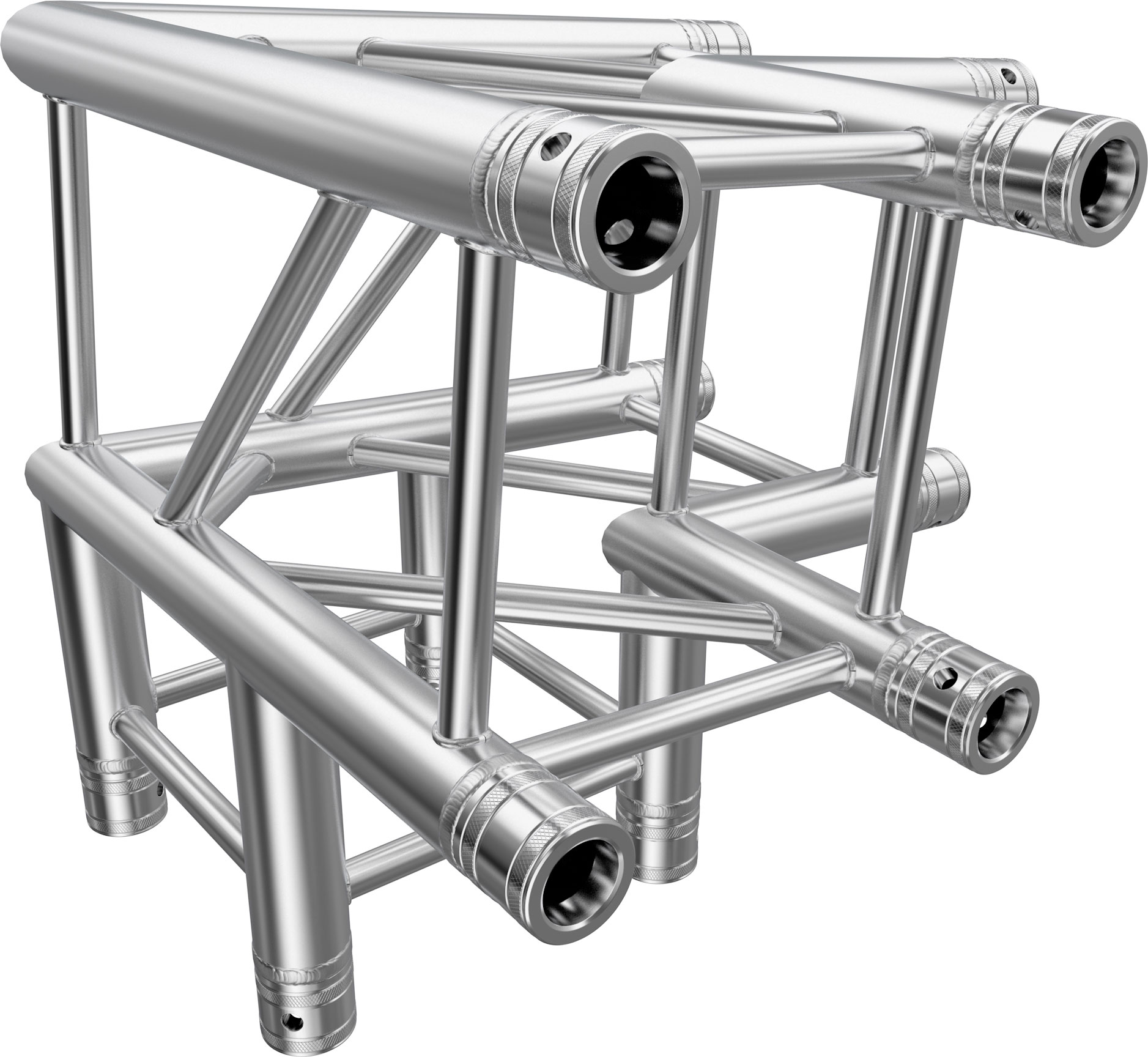 Global Truss F34 3-Weg Ecke C30 85° Abgang Links