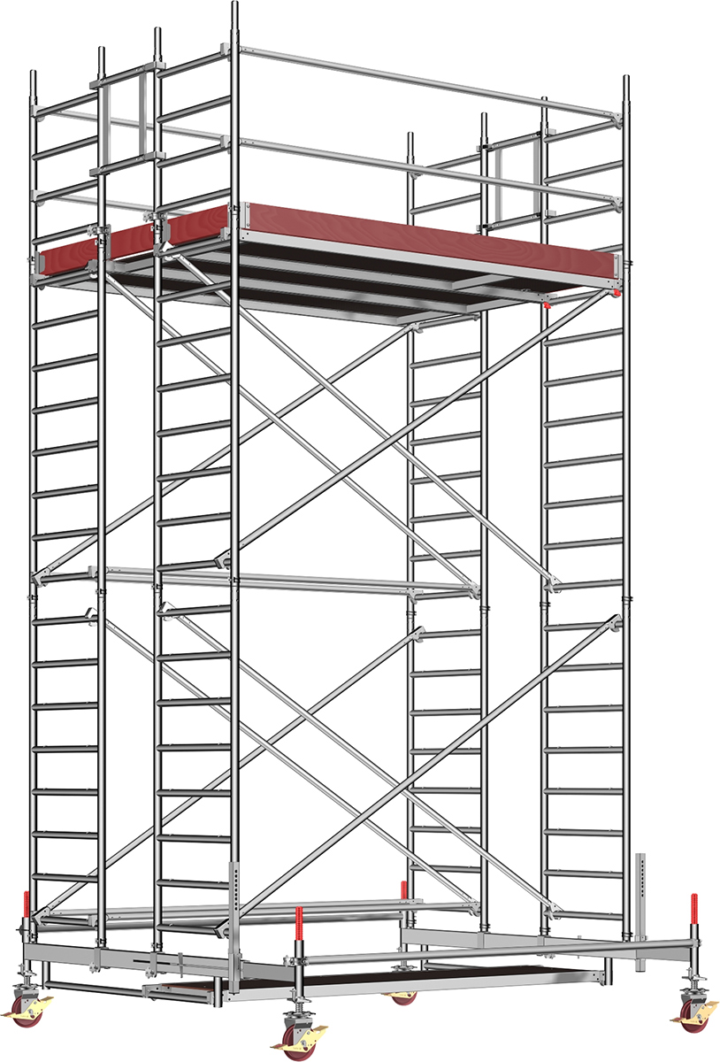 Layher Uni Standard Alu-Fahrgerüst 1304