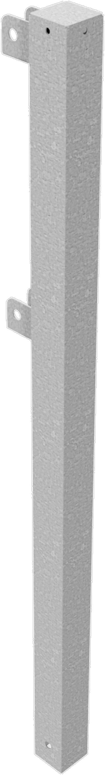 Schake Schutzgeländer Stahl Endpfosten OE 70 x 70 mm verzinkt