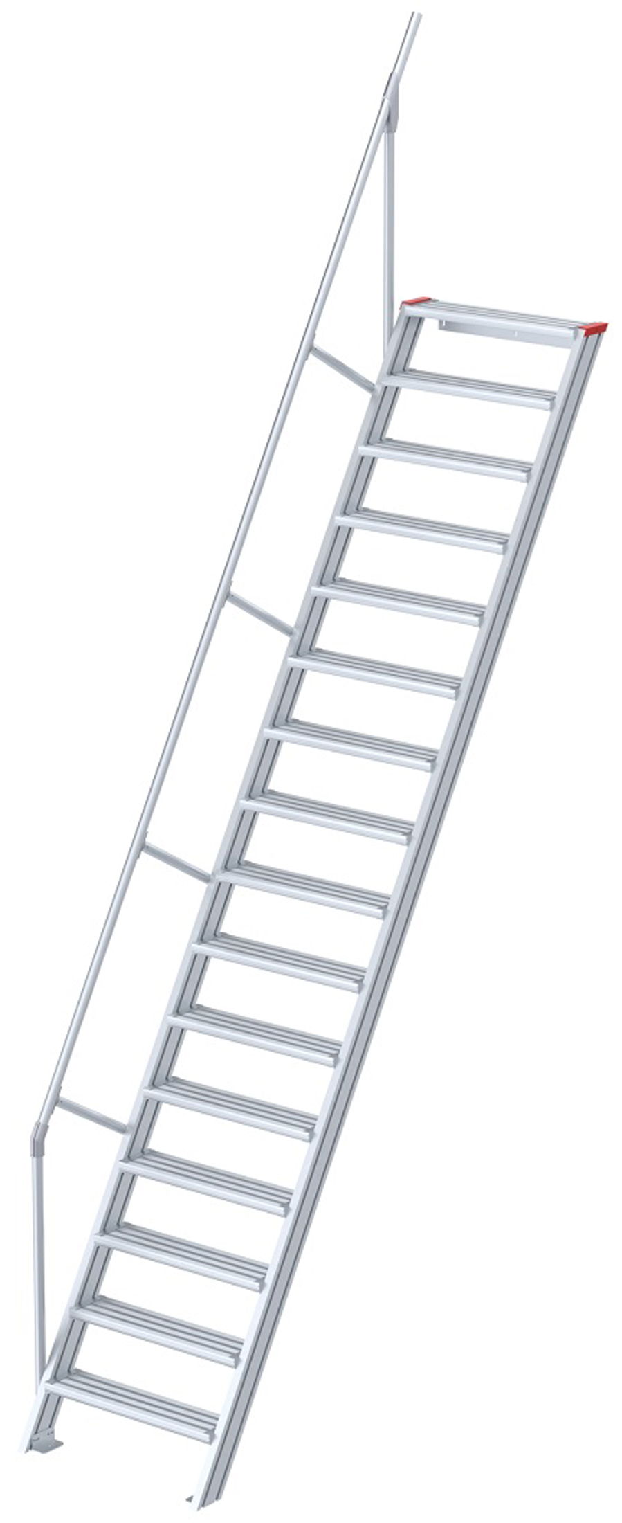 euroline Alu-Treppe 60° 16 Stufen - 600 mm