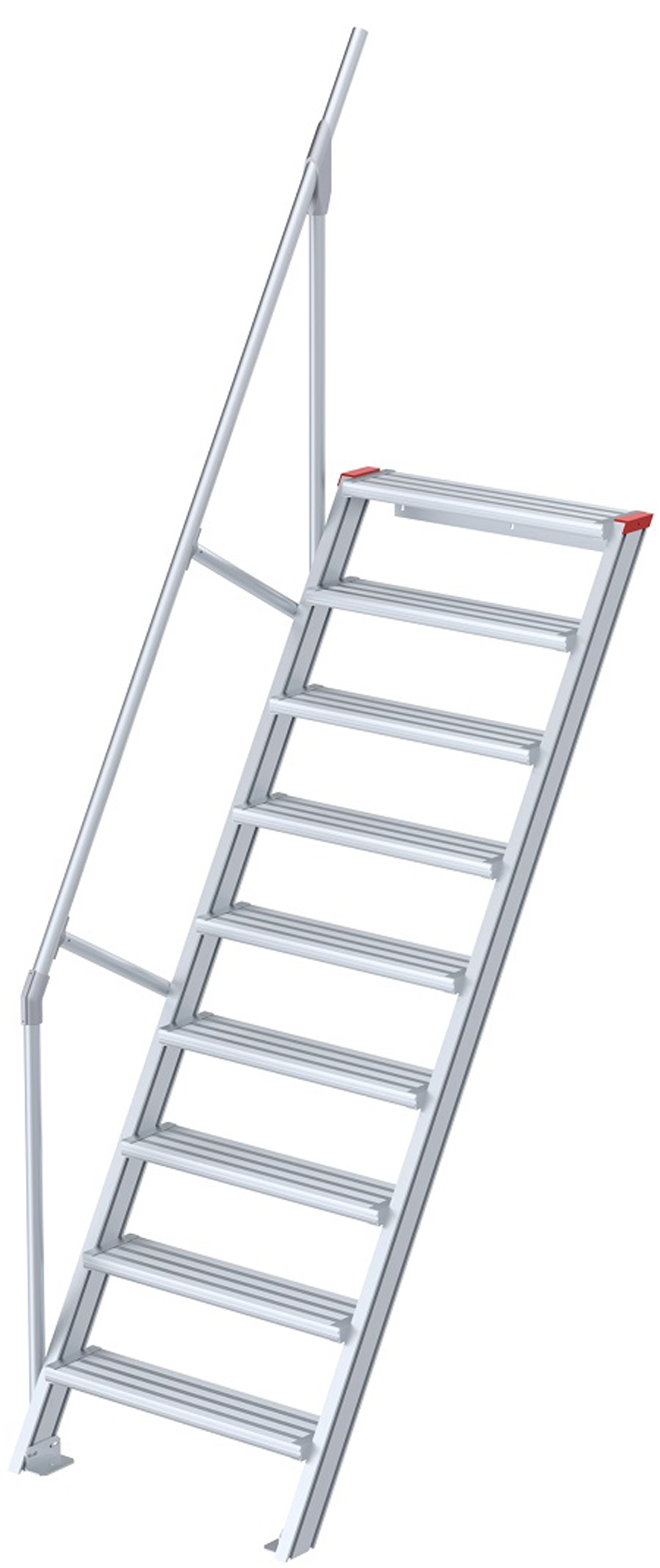 euroline Alu-Treppe 60° 9 Stufen - 1000 mm