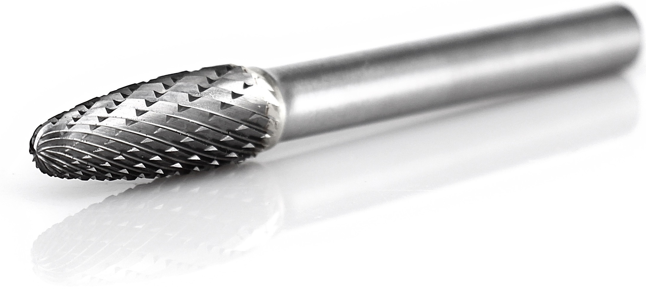 procut Hartmetallfrässtift Rundbogenform RBF F60820-6 Schaft-∅ 6 mm - Kopf-∅ 8 mm - Kreuzverzahnung (PC-F60820-6) Bild-01