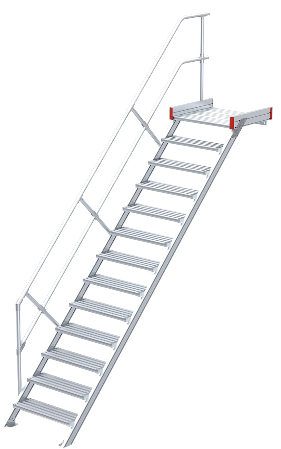 euroline Podesttreppe 45° 13 Stufen - 1000 mm