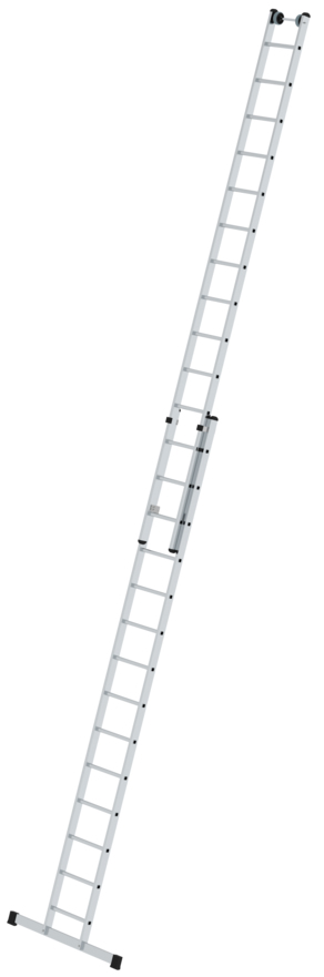 Günzburger Schiebeleiter Alu 2-teilig 2x14 Sprossen