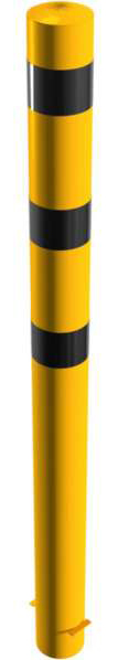 Schake Stahlrohrpoller OE Ø 152 mm gelb | schwarz - 2,00 m