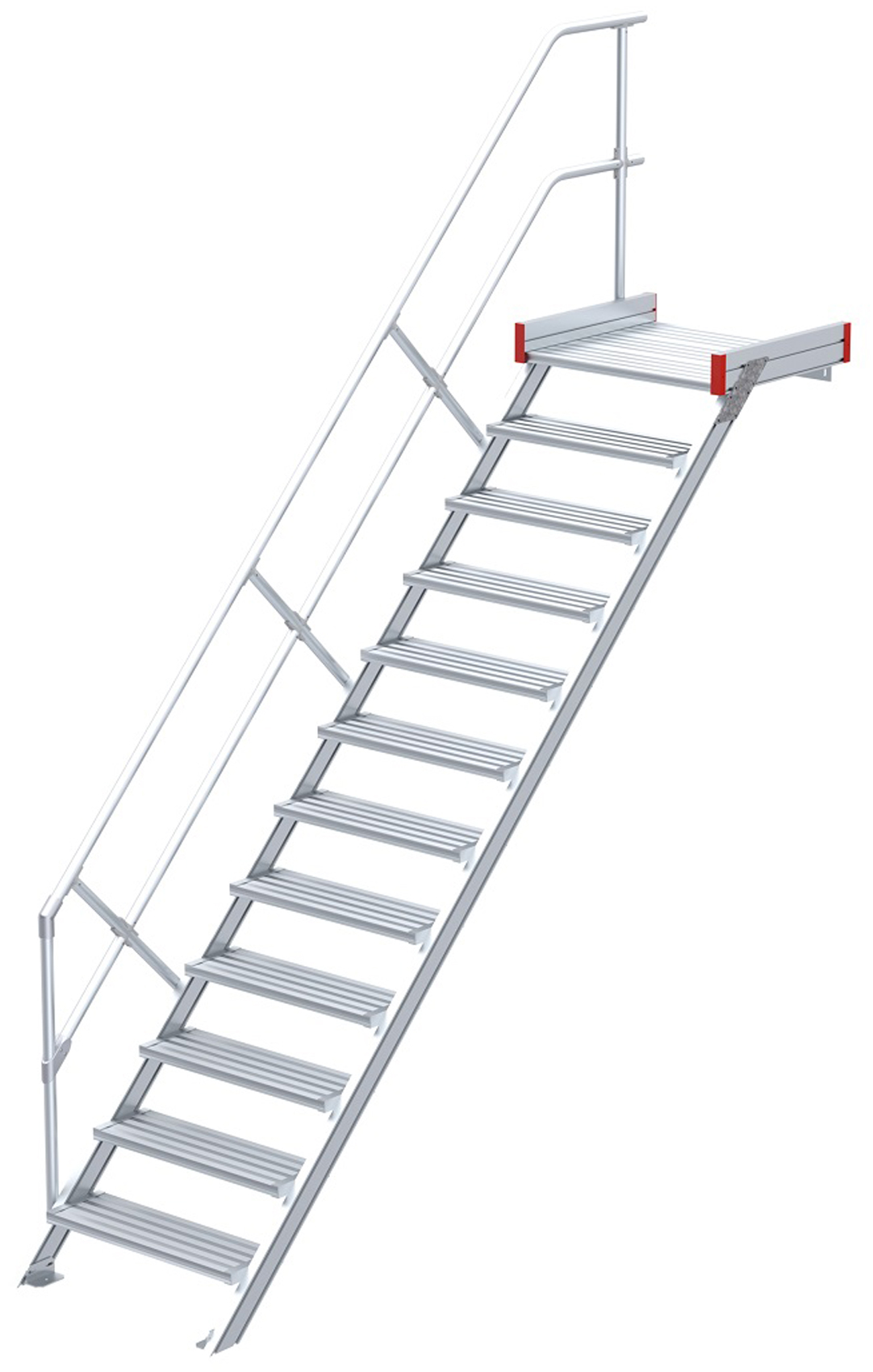 euroline Podesttreppe 45° 12 Stufen - 1000 mm