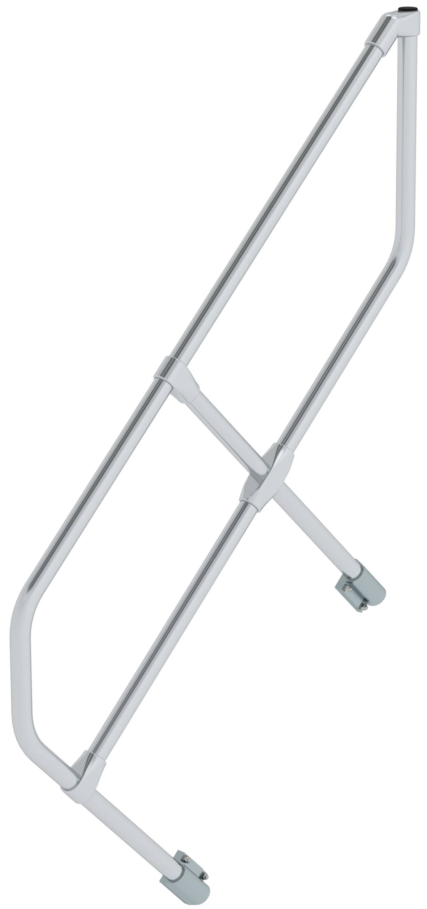 Günzburger Treppengeländer 45° 4 Stufen Einseitiger Handlauf für Alutreppe 45° (GB-600304) Bild-01