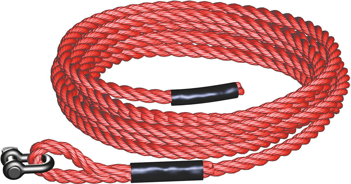 Layher Seil für Aufzugsrad mit Fallbremse 40 m