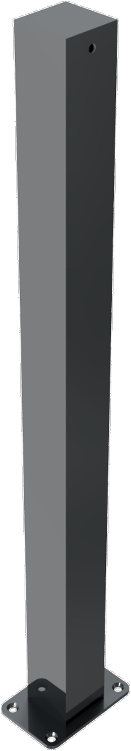 Schake Stilpoller 4071 OD 70 x 70 mm dunkelgrau