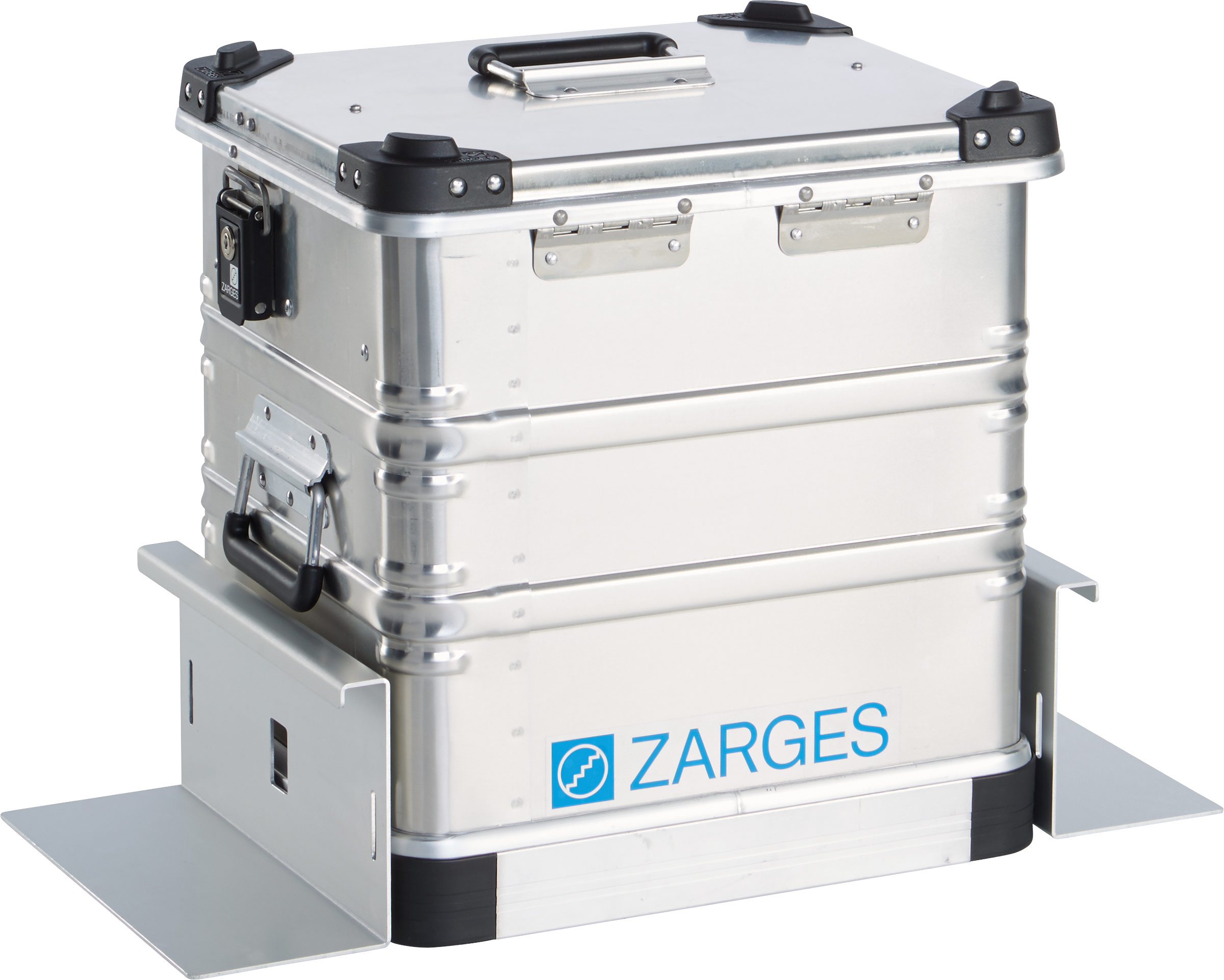 ZARGES Alubox Fixierungswinkelset
