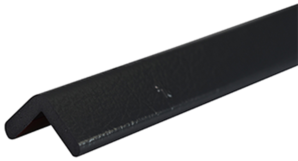 Knuffi Eckschutzprofil Typ H 45 x 45 mm anthrazit PU - 1,00 m Standard Warnschutz Profil L-Winkel aus Polyurethan - Eckprofil einfarbig mit selbstklebenden Kanten (SM-PH-100064) Bild-01