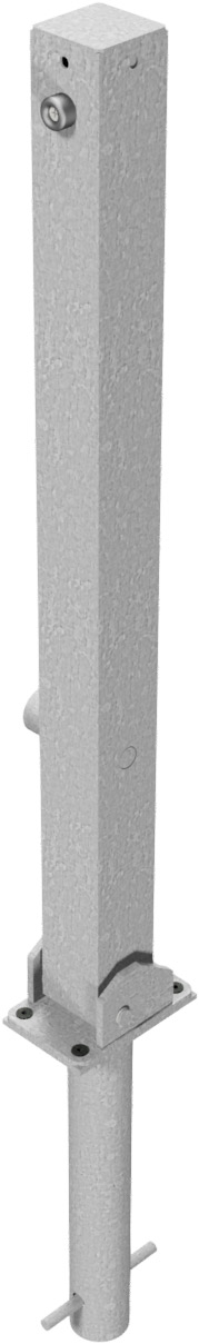 Schake Absperrpfosten UED 70 x 70 mm verzinkt