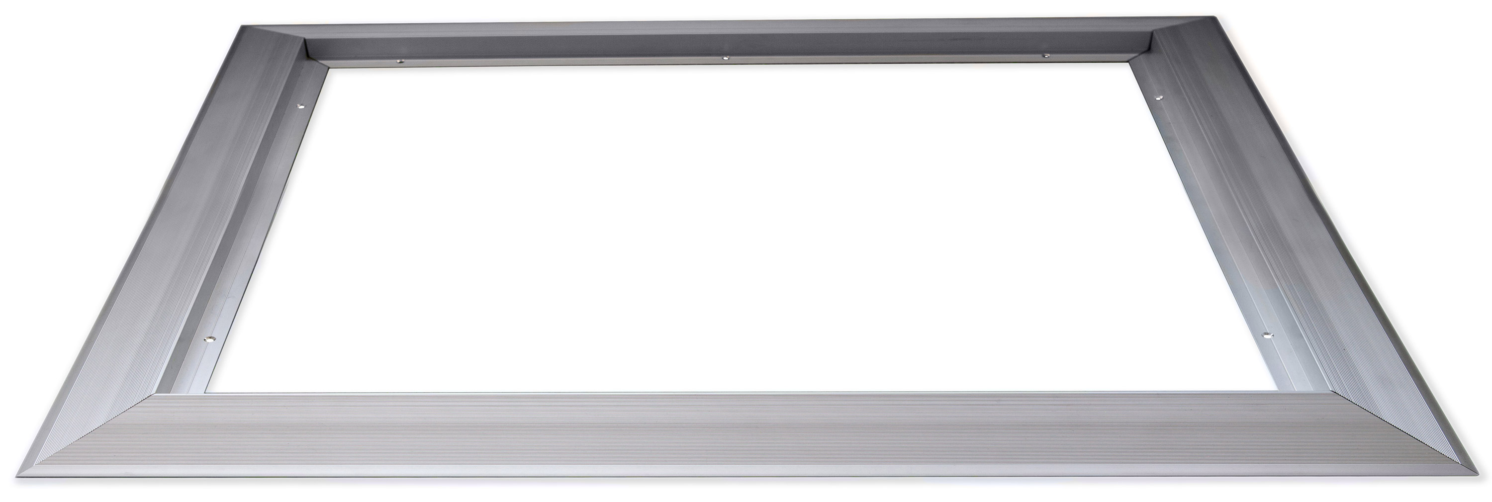 Miltex Schrägrahmen Eazycare Wave Aluminium - 785 x 585 mm Abgeschrägter Rahmen Alu für Eazycare Wave Matte zur losen Verlegung (MT-38320) Bild-01