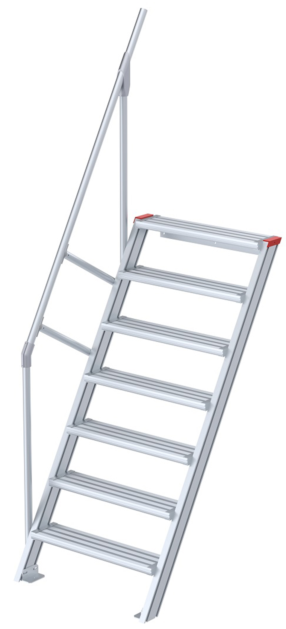 euroline Alu-Treppe 60° 7 Stufen - 800 mm