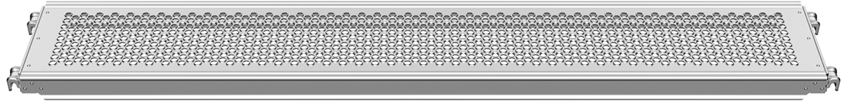 Layher U-Alu-Boden gelocht 1,09 x 0,32 m