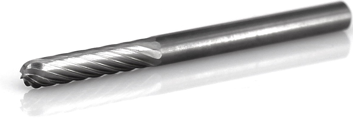 procut Hartmetallfrässtift Walzenrundform WRC C30312-3INOX Schaft-∅ 3 mm - Kopf-∅ 3 mm - INOX-Verzahnung (PC-C30312-3-INOX) Bild-01