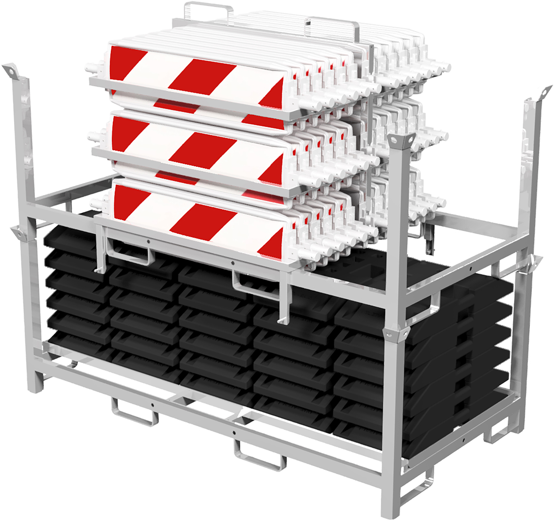 Schake Baken Set mit Transporttraverse und Aufsatzteil