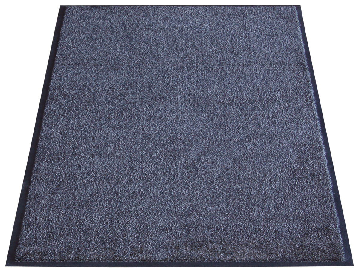 Miltex Schmutzfangmatte Eazycare Wash anthrazit - 1500 x 850 x 8 mm Schmutzmatte Gummi-Econyl für den Innenbereich | Feinschmutz und Nässeaufnahme - Schmutzfangläufer fertig konfiguriert (MT-24025) Bild-01