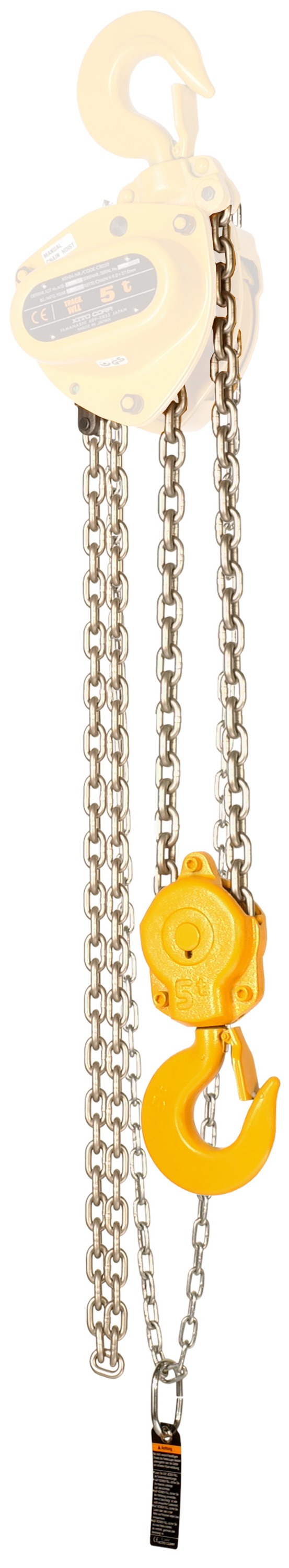 KITO Mehrhub Lastkette für Handkettenzug CB050 - Mehrpreis je Meter