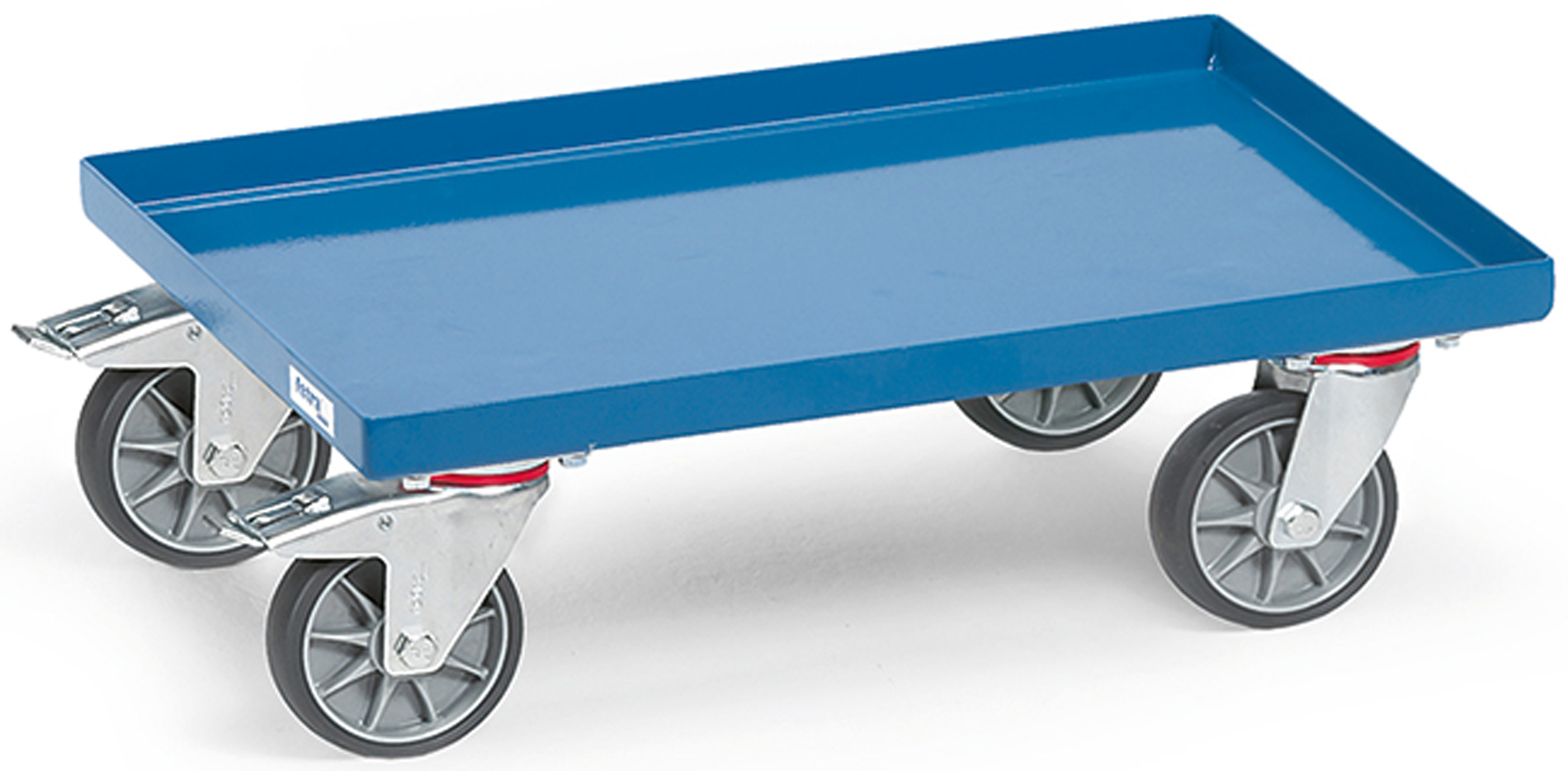 Fetra Eurokastenroller mit Blechplattform 605 x 405 mm
