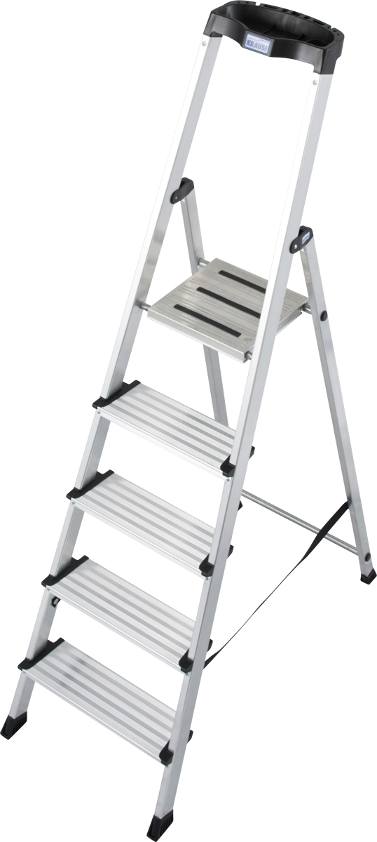 Krause Alu-Stufenstehleiter Sepuro® 5 Stufen