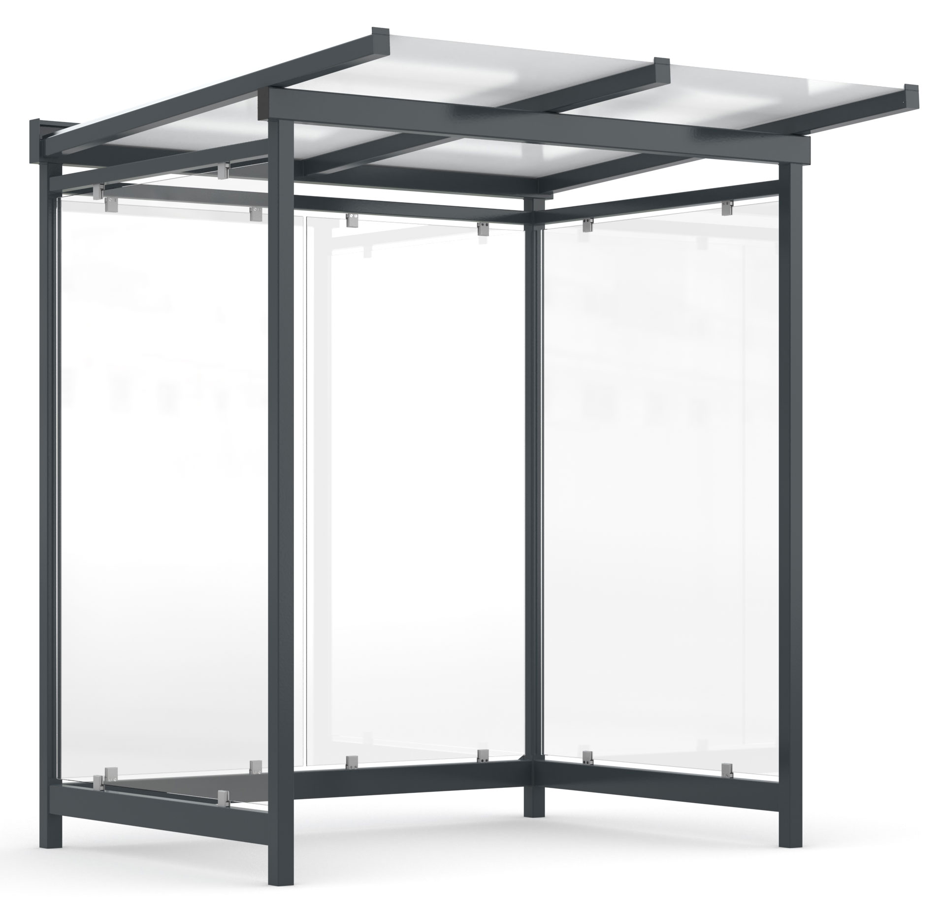 WSM Überdachung Dresden - D2 a|a UP Fertig montiert - RAL 7016  (WSM-102100391) Bild-05