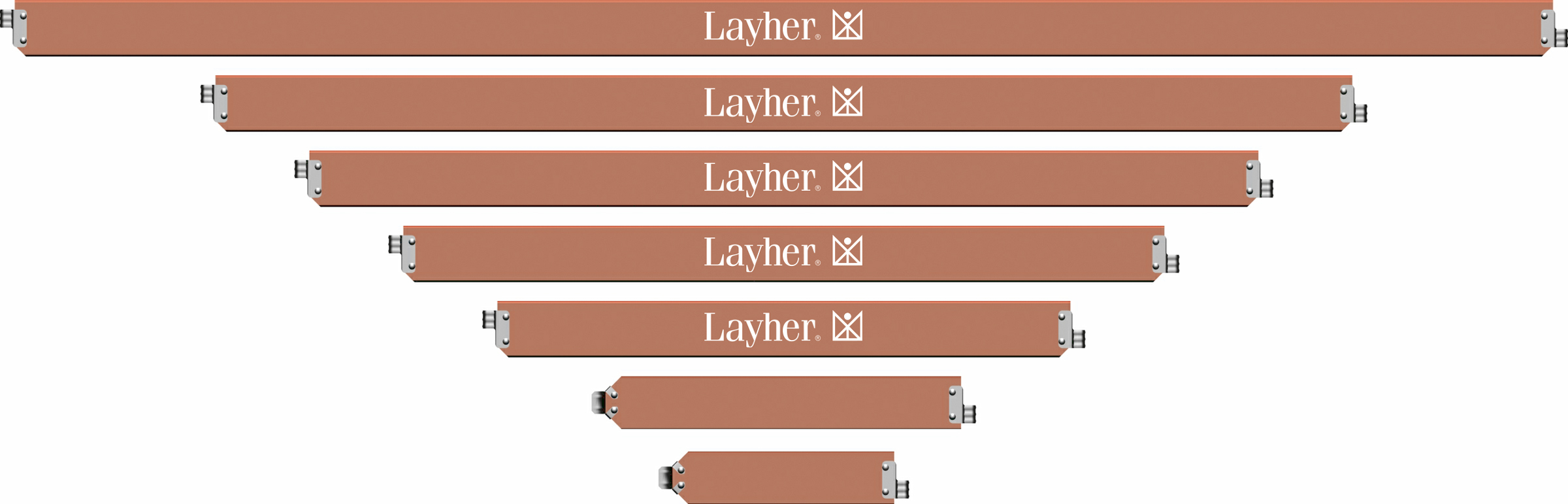 Layher Blitz Bordbrett Längsseite