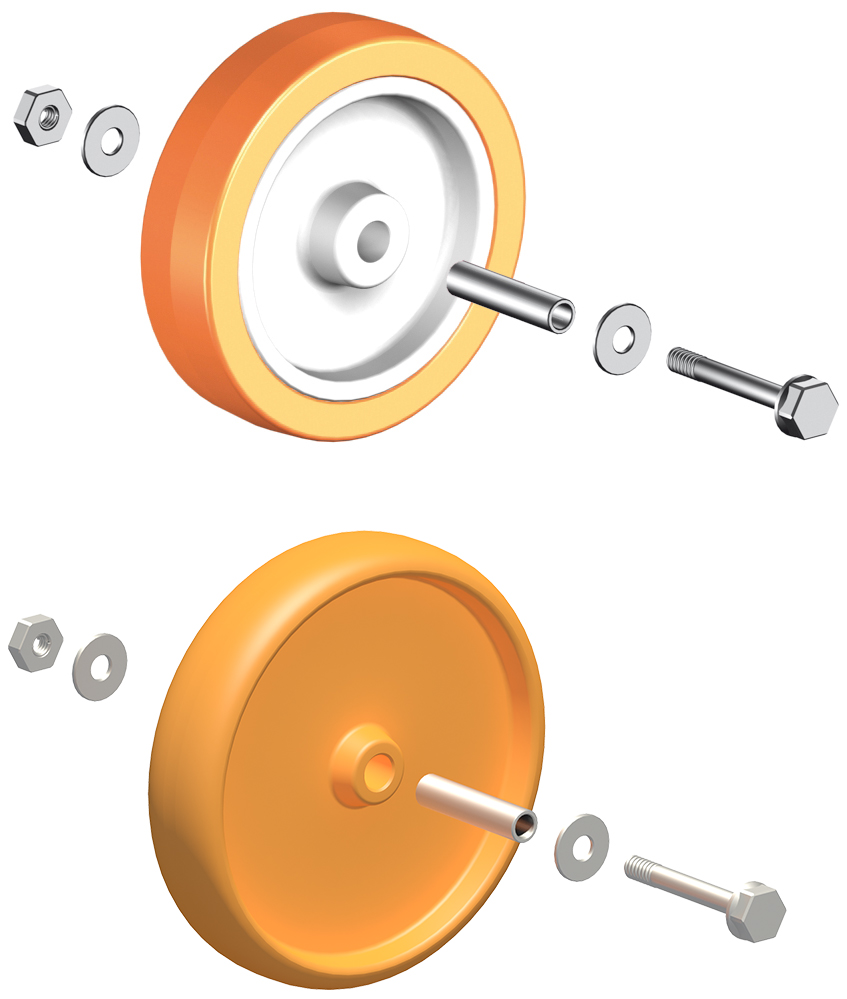 Layher Fahrgerüst Rolle