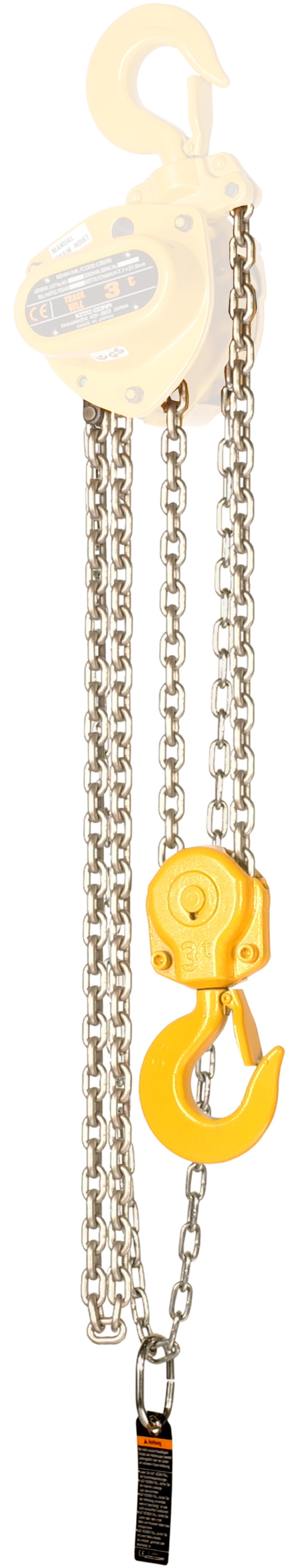 KITO Mehrhub Lastkette für Handkettenzug CB030 - Mehrpreis je Meter