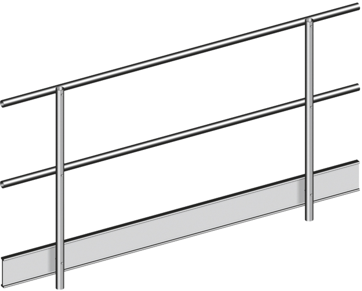 Layher Alusteg Doppelgeländer 2,00 m