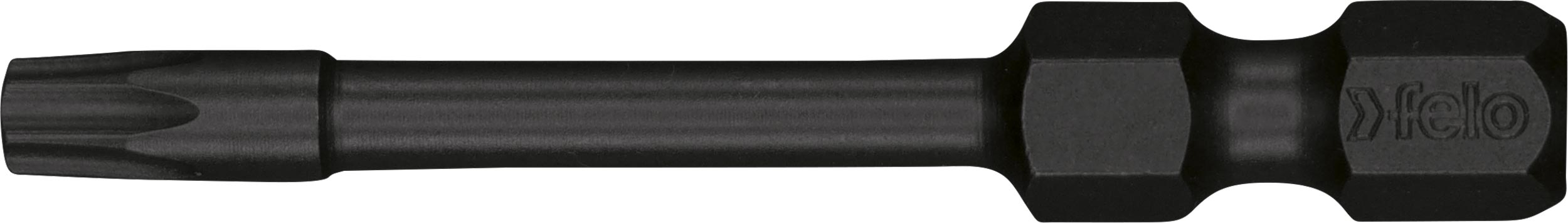 Felo IMPACT Bit E 6,3 Torx T 10 x 50 mm - VE 5 Stück Torx Schrauben Bit - IMPACT Serie (FL-03610540-VE5) Bild-01