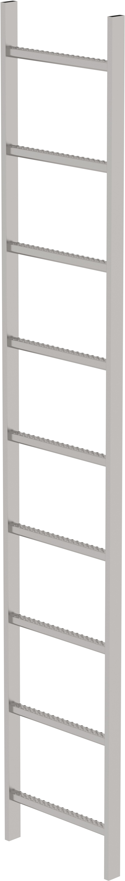 Günzburger Schachtleiter Edelstahl - Lichte Weite 400 mm - 9 Sprossen